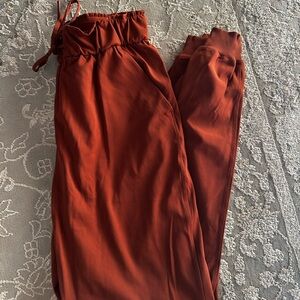 Lululemon Athletica Burnt Orange Joggers